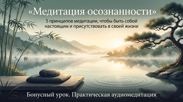 Онлайн курс по медитации. Принцип пятый